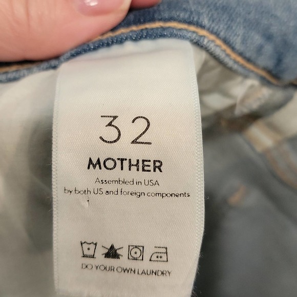 Mother The Stunner Ankle Fray Jeans, 32 - Picture 9 of 12